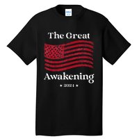 The Great Awakening 2024 Election Usa Flag Tall T-Shirt