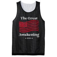 The Great Awakening 2024 Election Usa Flag Mesh Reversible Basketball Jersey Tank