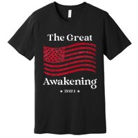 The Great Awakening 2024 Election Usa Flag Premium T-Shirt