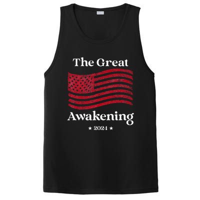 The Great Awakening 2024 Election Usa Flag PosiCharge Competitor Tank