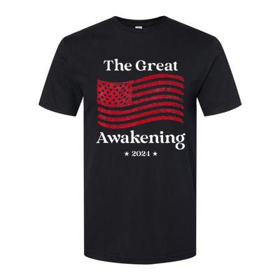 The Great Awakening 2024 Election Usa Flag Softstyle CVC T-Shirt