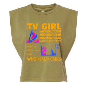 Tv Girl Album Frenchs Exit Gift Garment-Dyed Women's Muscle Tee