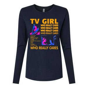 Tv Girl Album Frenchs Exit Gift Womens Cotton Relaxed Long Sleeve T-Shirt