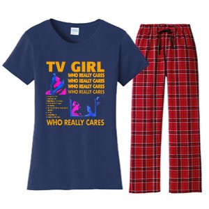 Tv Girl Album Frenchs Exit Gift Women's Flannel Pajama Set