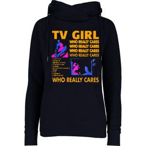 Tv Girl Album Frenchs Exit Gift Womens Funnel Neck Pullover Hood