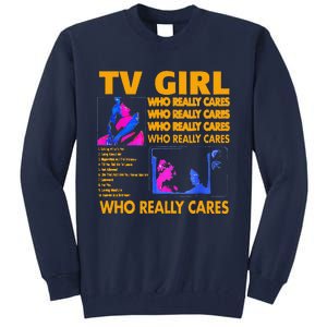 Tv Girl Album Frenchs Exit Gift Tall Sweatshirt