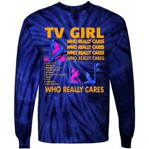 Tv Girl Album Frenchs Exit Gift Tie-Dye Long Sleeve Shirt