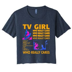 Tv Girl Album Frenchs Exit Gift Women's Crop Top Tee