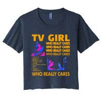 Tv Girl Album Frenchs Exit Gift Women's Crop Top Tee