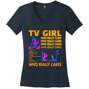 Tv Girl Album Frenchs Exit Gift Women's V-Neck T-Shirt