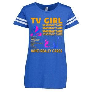 Tv Girl Album Frenchs Exit Gift Enza Ladies Jersey Football T-Shirt