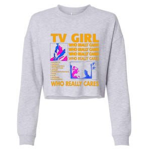 Tv Girl Album Frenchs Exit Gift Cropped Pullover Crew