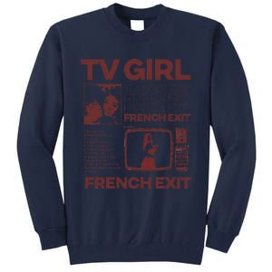 Tv Girl Album Frenchs Exit Love Gift Cute Tall Sweatshirt