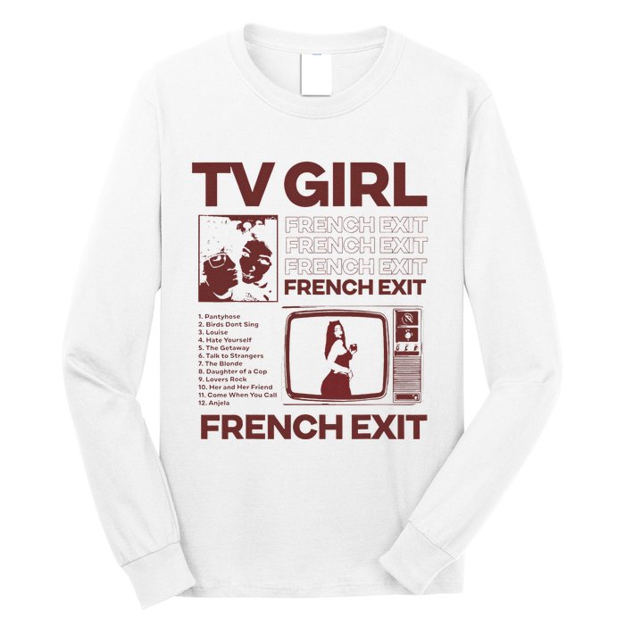 Tv Girl Album Frenchs Exit Love Gift Cute Long Sleeve Shirt