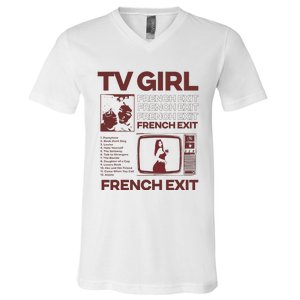 Tv Girl Album Frenchs Exit Love Gift Cute V-Neck T-Shirt