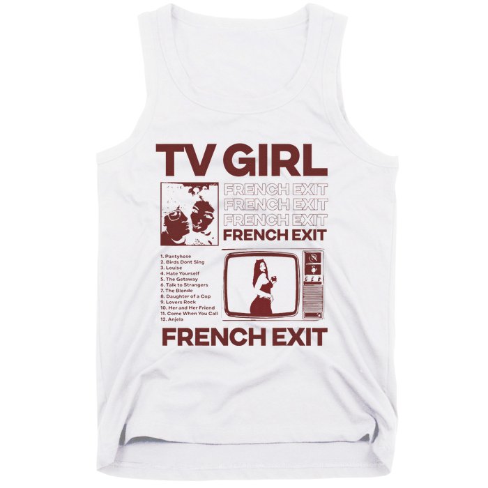 Tv Girl Album Frenchs Exit Love Gift Cute Tank Top