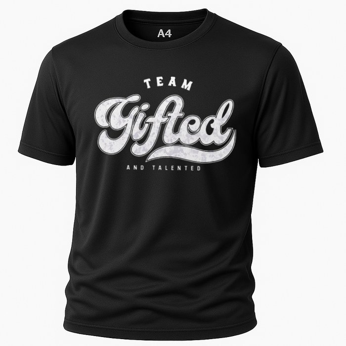Team Gifted And Talented Exceptional Student Teacher Smart Cooling Performance Crew T-Shirt