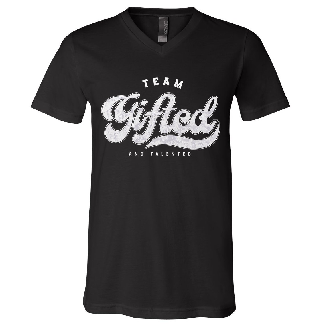Team Gifted And Talented Exceptional Student Teacher Smart V-Neck T-Shirt