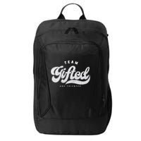 Team Gifted And Talented Exceptional Student Teacher Smart City Backpack