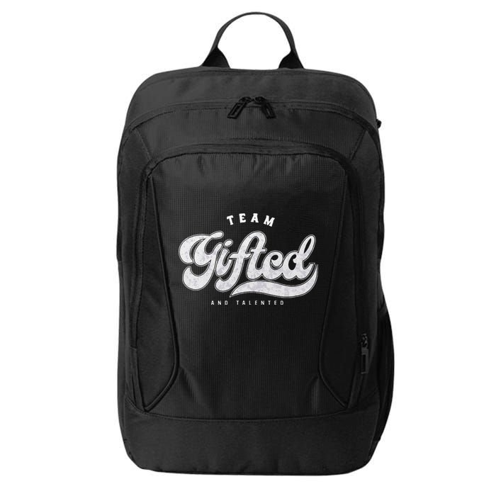 Team Gifted And Talented Exceptional Student Teacher Smart City Backpack