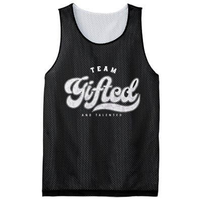 Team Gifted And Talented Exceptional Student Teacher Smart Mesh Reversible Basketball Jersey Tank