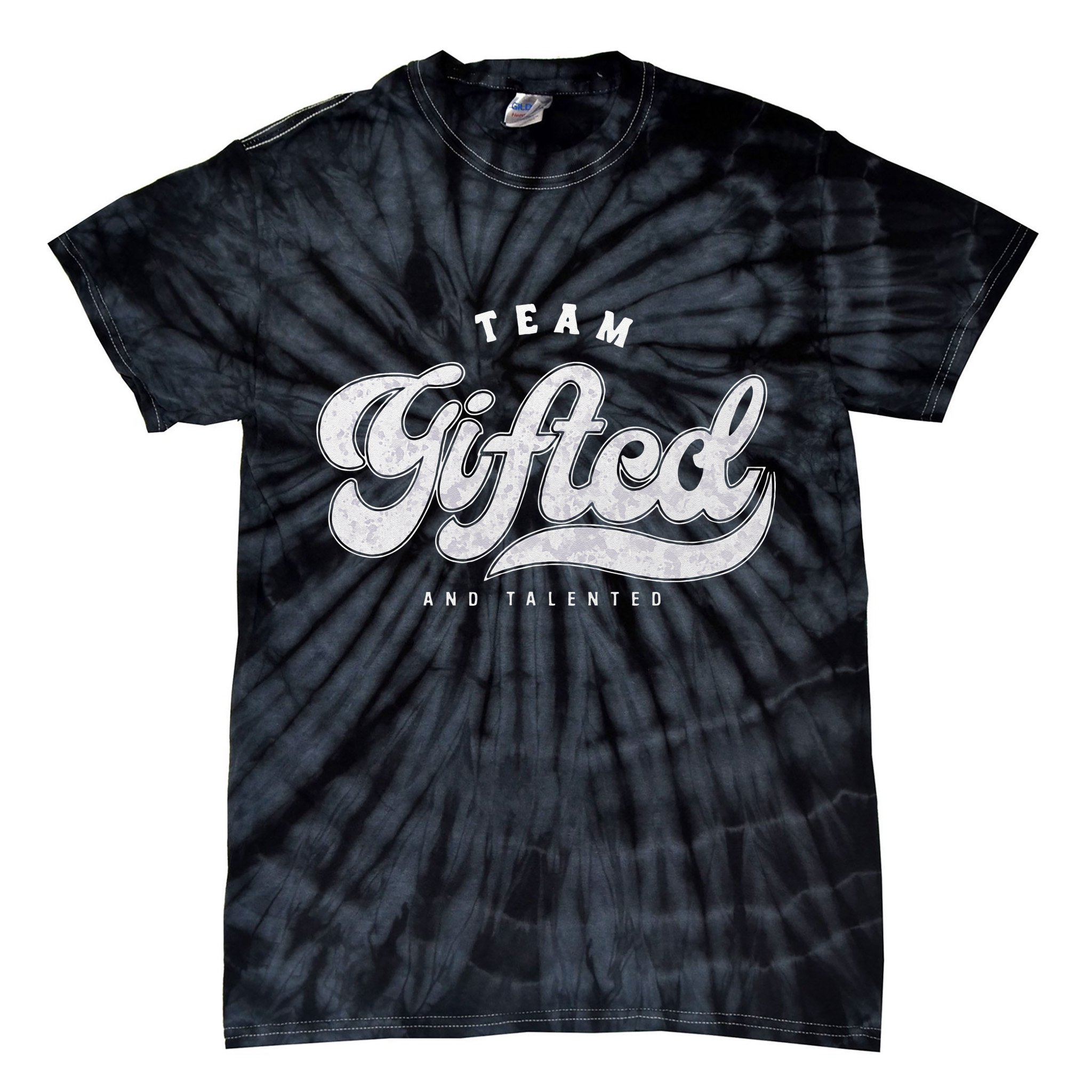 Team Gifted And Talented Exceptional Student Teacher Smart Tie-Dye T-Shirt