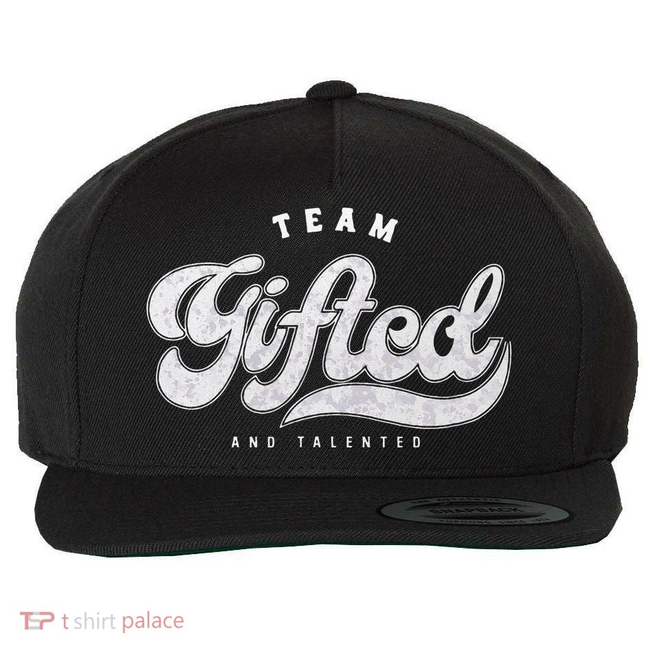 Team Gifted And Talented Exceptional Student Teacher Smart Wool Snapback Cap