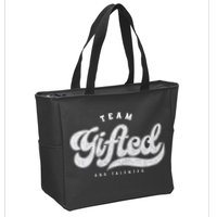 Team Gifted And Talented Exceptional Student Teacher Smart Zip Tote Bag