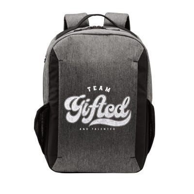 Team Gifted And Talented Exceptional Student Teacher Smart Vector Backpack