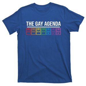 The Gay Agenda Lgbt Pride Funny Pride Month Great Gift T-Shirt