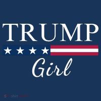 Trump Girl American Flag Vote Trump Republican Trump Girl Us Flag Conservative Flatbill Hat