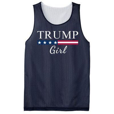 Trump Girl American Flag Vote Trump Republican Trump Girl Us Flag Conservative Mesh Reversible Basketball Jersey Tank