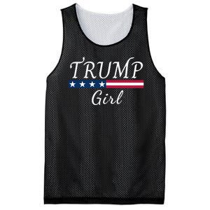 Trump Girl American Flag Conservative Vote Trump Republican Trump Girl Us Flag Mesh Reversible Basketball Jersey Tank