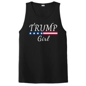 Trump Girl American Flag Conservative Vote Trump Republican Trump Girl Us Flag PosiCharge Competitor Tank