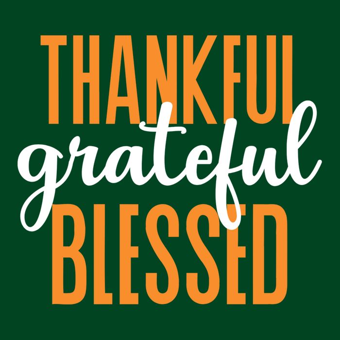 Thankful Grateful And Blessed Thanksgiving Holiday Womens T-Shirt