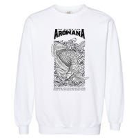 The Golden Arowana FIsh Garment-Dyed Sweatshirt