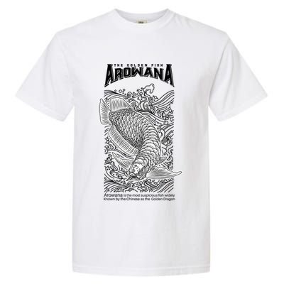 The Golden Arowana FIsh Garment-Dyed Heavyweight T-Shirt