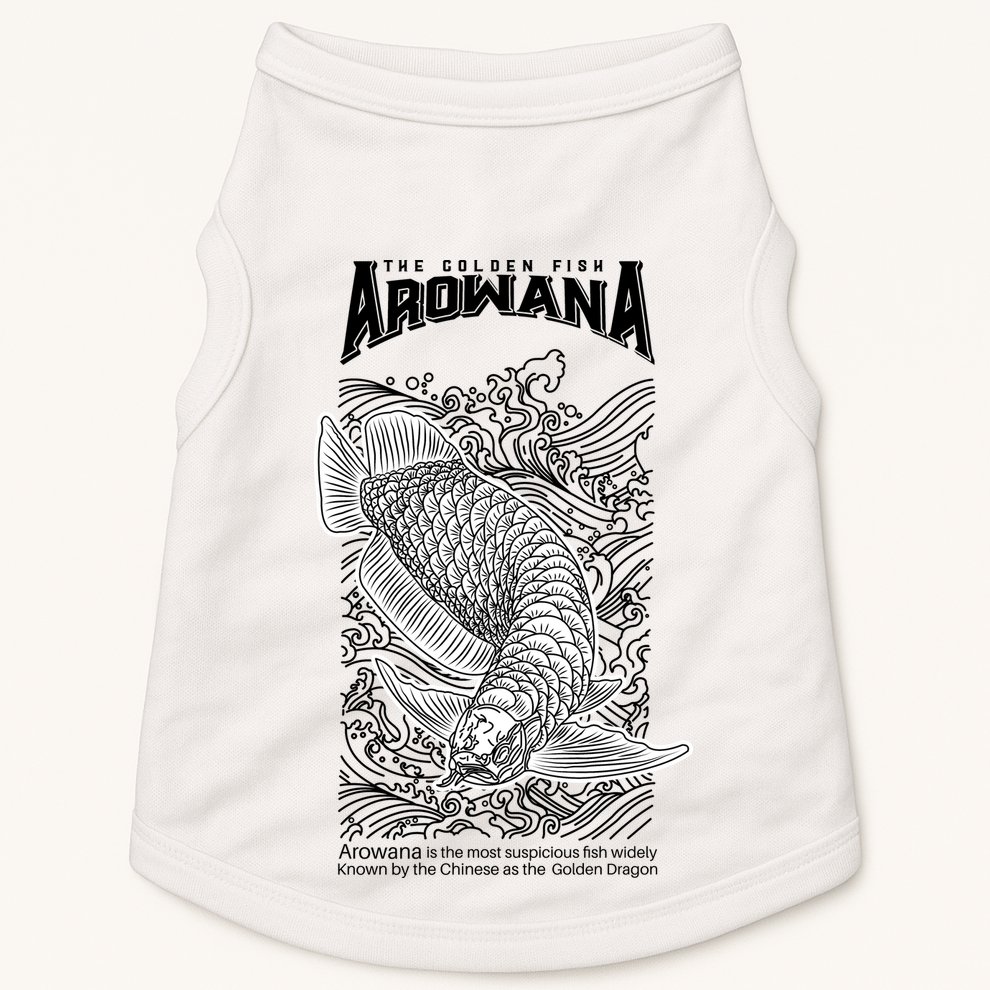 The Golden Arowana FIsh Doggie Tank