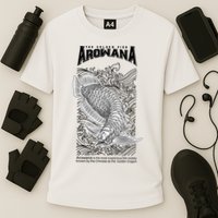 The Golden Arowana FIsh Performance Shirt