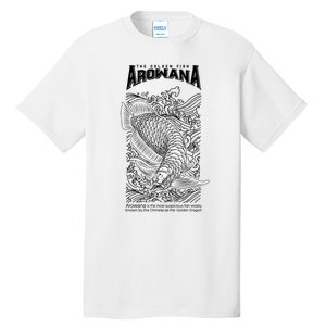 The Golden Arowana FIsh Tall T-Shirt