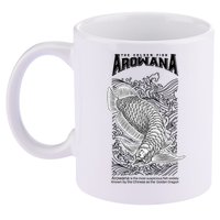 The Golden Arowana FIsh 11oz C Handle Ceramic Mug