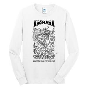 The Golden Arowana FIsh Tall Long Sleeve T-Shirt