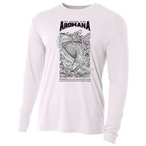 The Golden Arowana FIsh Cooling Performance Long Sleeve Crew