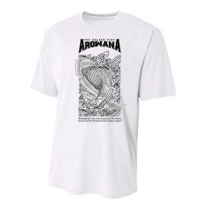 The Golden Arowana FIsh Performance Sprint T-Shirt