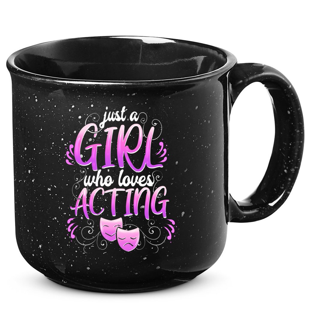 Theatre Girl Acting Broadway Gift Musicals Theater Gift 15oz Campfire Ceramic Mug