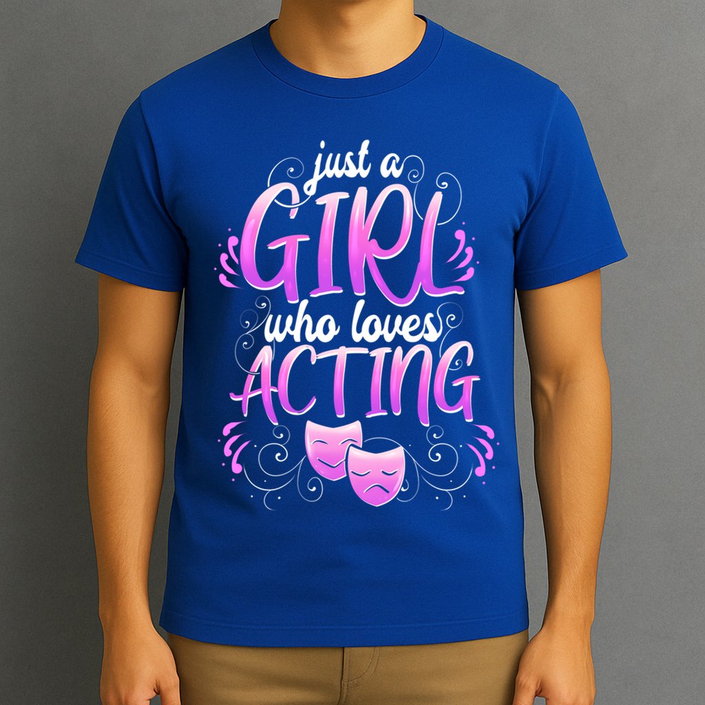 Theatre Girl Acting Broadway Gift Musicals Theater Gift T-Shirt