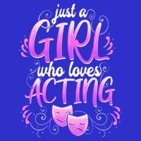 Theatre Girl Acting Broadway Gift Musicals Theater Gift T-Shirt