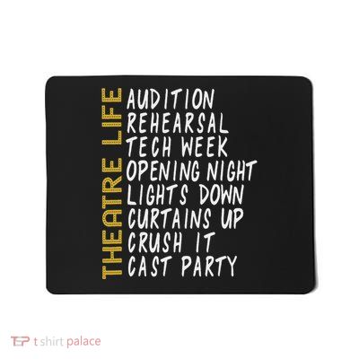 Theatre Gift Acting Thespian Play Director Mousepad