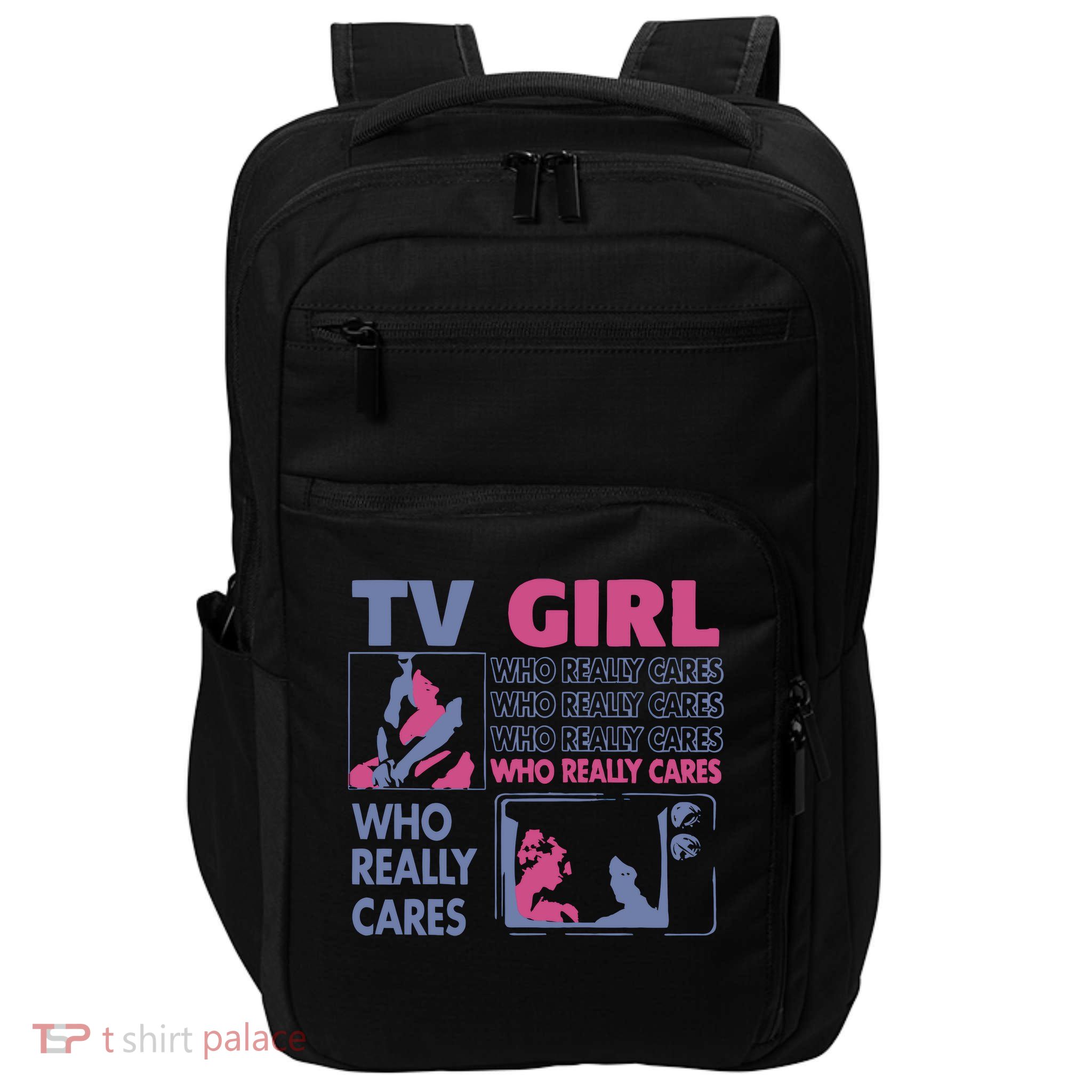 TV Girl Album Frenchs Exit  Impact Tech Backpack