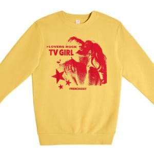 Tv Girl Album Frenchs Exit Premium Crewneck Sweatshirt